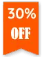30% Off Badge