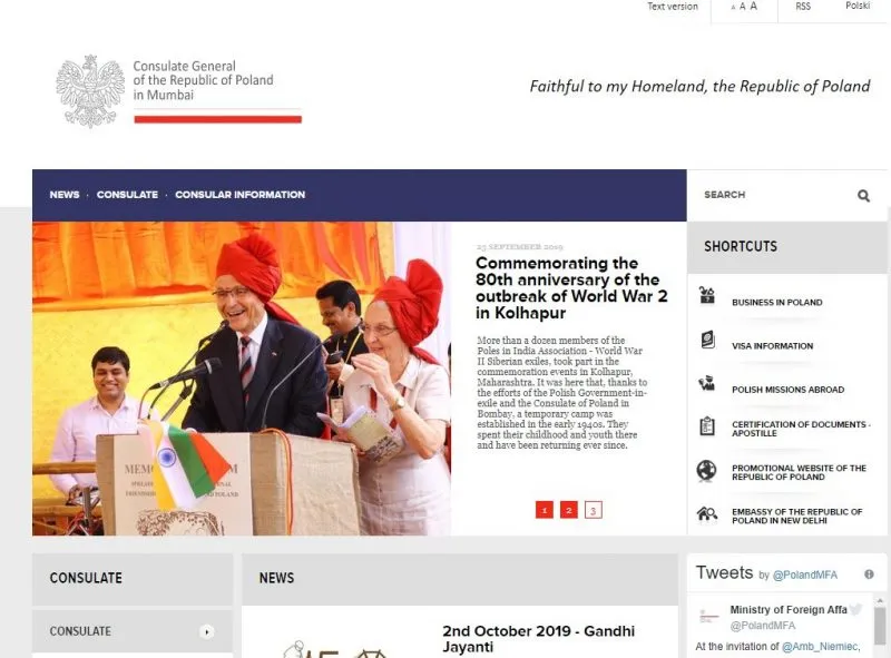Consulate-General-of-Poland-in-Mumbai-Home-Page