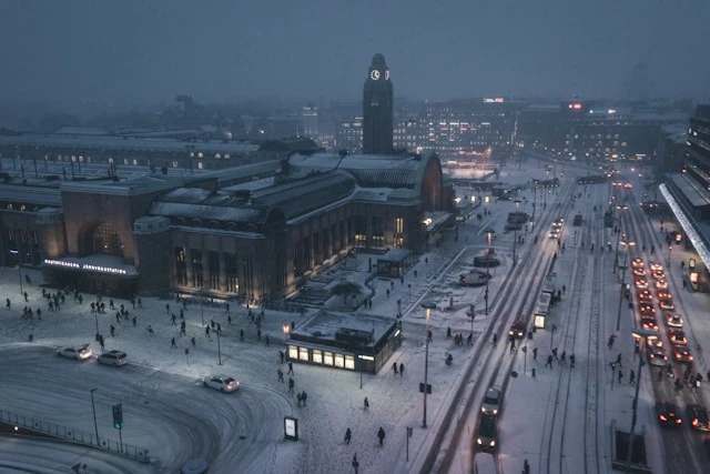 Helsinki Winter View – Finland Schengen Visa Guide