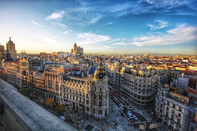 Madrid Cityscape – Spain Schengen Visa Requirements